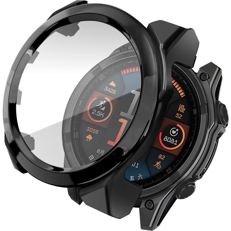 imoshion Coque rigide à couVerture complète Garmin Fenix 8 - 43 mm - Noir