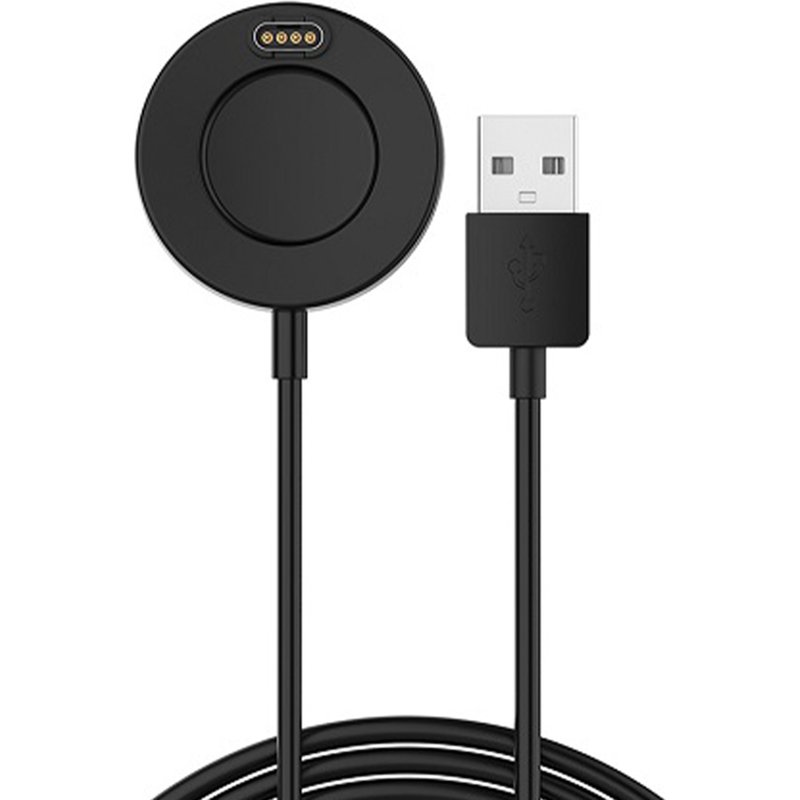 imoshion Station de charge Garmin Watch | Câble de chargement USB-A - 1 metre - Noir