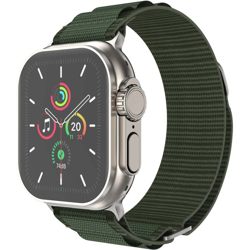 imoshion Bracelet en nylon Alpine Apple Watch | 38/40/41/42 mm - Vert