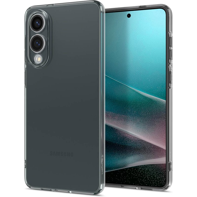 Coque Samsung Galaxy S25 Edge - Silicones et TPU (doux) - Spigen Coque/Coque silicone - étui téléphone Transparent