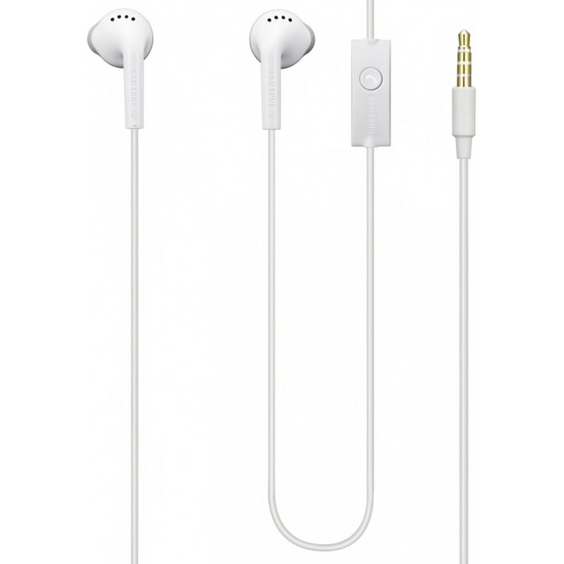 Samsung Industry Packaged Original 3.5 mm Earphones EHS61 - Écouteurs 3,5 mm Jack connexion - Blanc