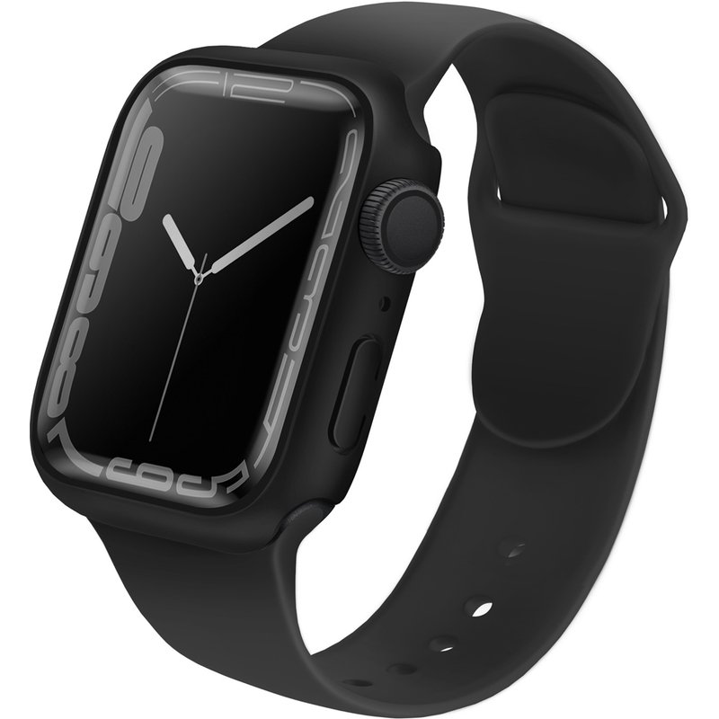 Uniq Coque Legion Apple Watch 7 / 8 / 9 - 41 mm - Midnight Black