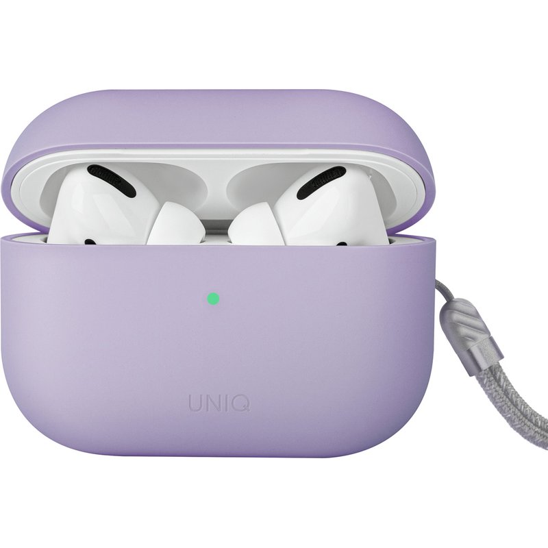 Uniq Coque silicone Lino Hybrid Apple AirPods Pro 2 - Lilac Lavender