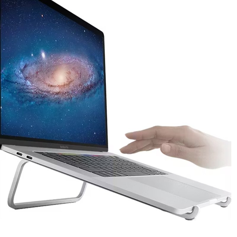 Rain Design mBar Pro Laptop Stand - Support pour Ordinateur Portable Pliable - Universel - Argent