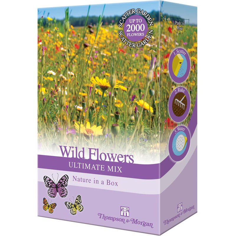 Thompson & Morgan - Wildflowers 'Ultimate Mix' - Seed Scatter Pack