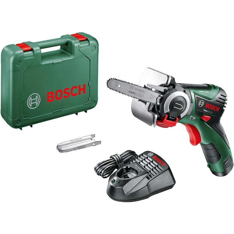 Bosch EASYCUT 12 LI 12v Cordless Nanoblade ChainSaw 1 x 2.5ah Li-ion Battery Charger Case