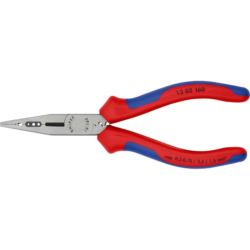 Knipex 13 02 160 Electricians' Pliers Comfort Handles 160mm 13 02 160 SB