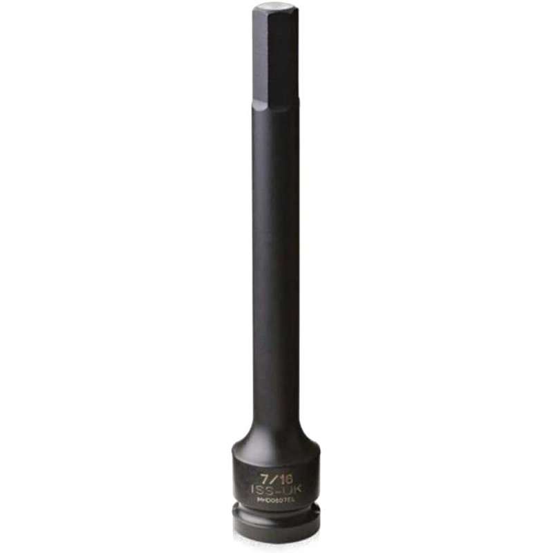 Sirius 1/2" Drive Male Hex Allen Key Driver Extra Long 1/2" 5mm