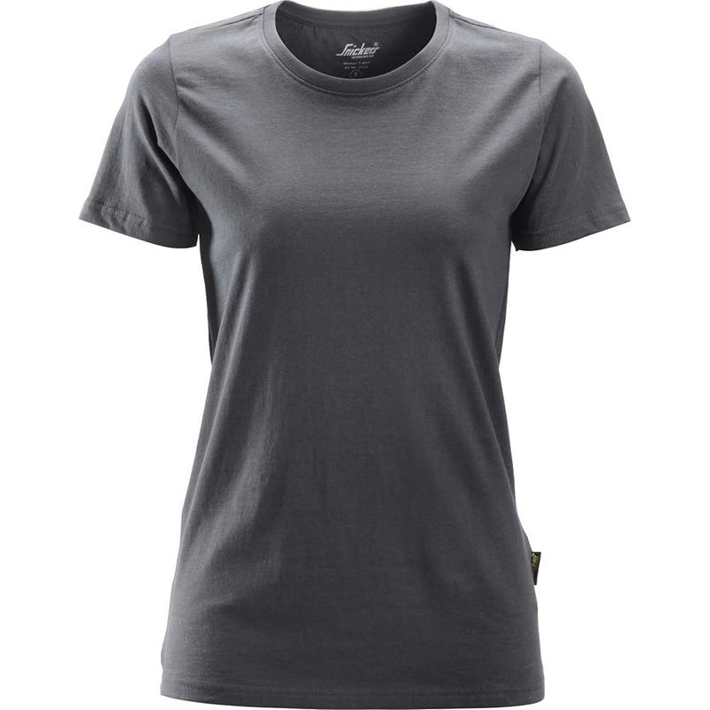Snickers Ladies Work T Shirt Steel Grey XS