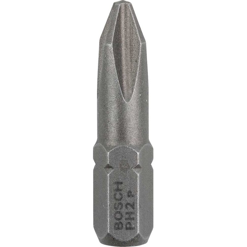 Bosch 2607001511 Extra Hard Screwdriver Bit PH2 x 25mm (Pack of 3) 2607001511