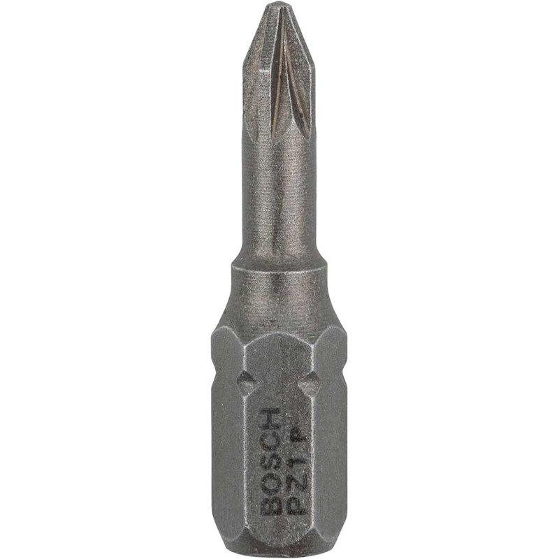 Bosch 2607001554 Extra Hard Screwdriver Bit PZ1 x 25mm (Pack of 3) 2607001554