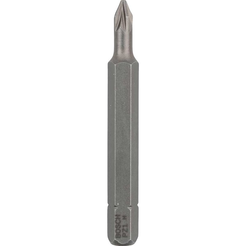 Bosch Extra Hard Pozi Screwdriver Bits PZ1 50mm Pack of 3