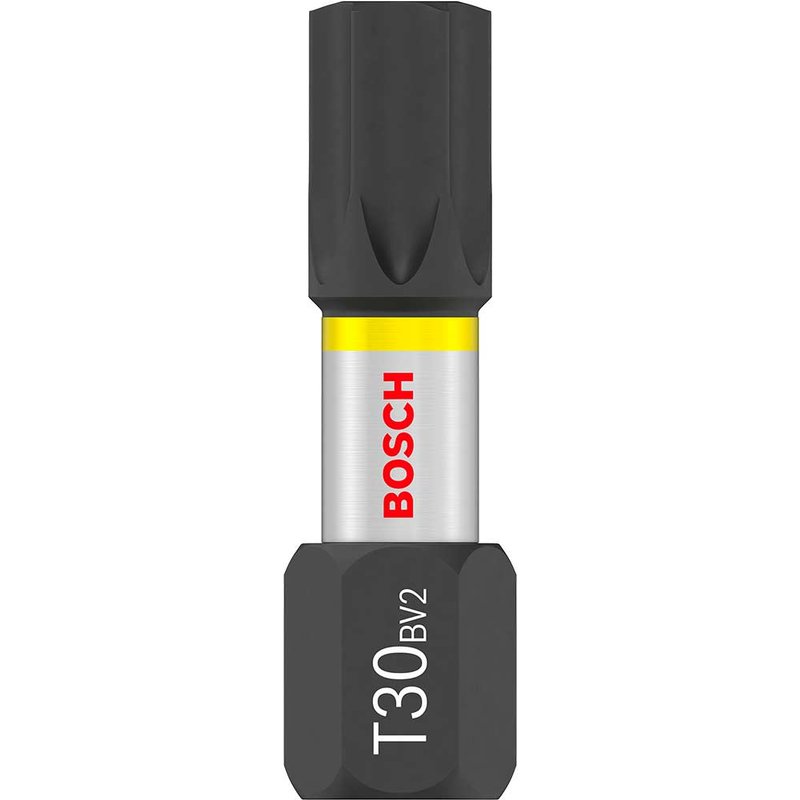 Bosch 2607002807 PRO Impact Screwdriver Bit T30 x 25mm (Pack of 25) 2607002807