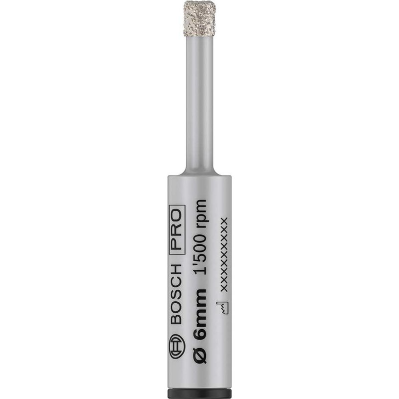 Bosch PRO Ceramic Dry Tile Drill Bit 6mm 33mm Pack of 1