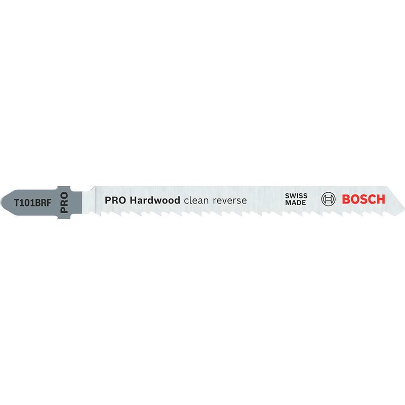 Bosch PRO T101BRF Hard Wood Cutting Jigsaw Blades Pack of 25