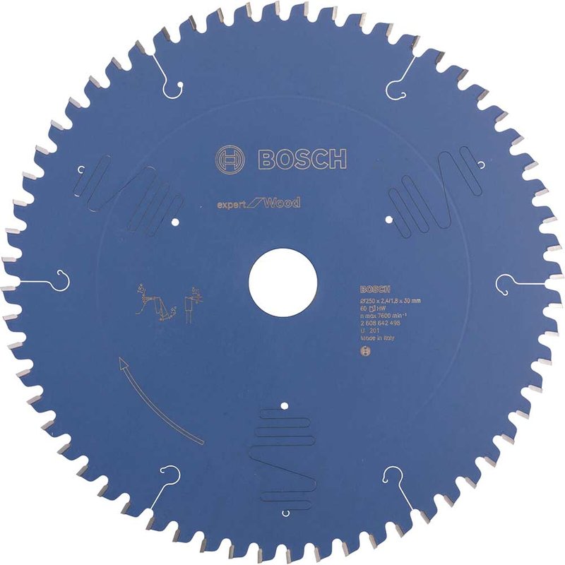 Bosch EXPERT CSB for Wood Circular Saw Blade 250mm 60T 30mm