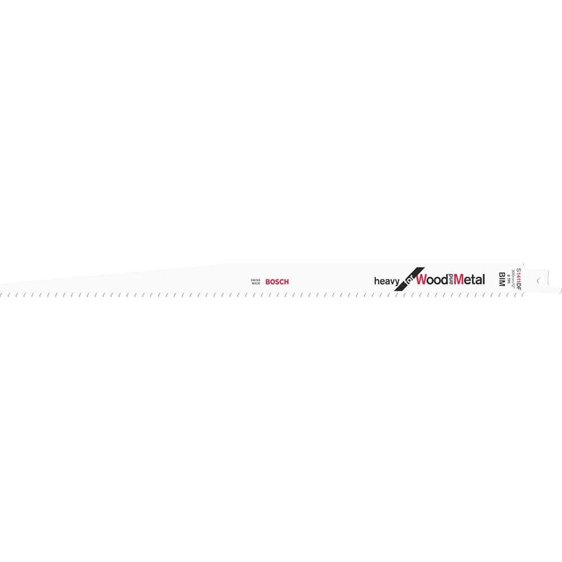 Bosch S1411DF Wood and Metal Cutting Reciprocating Sabre Saw Blades Pack of 2