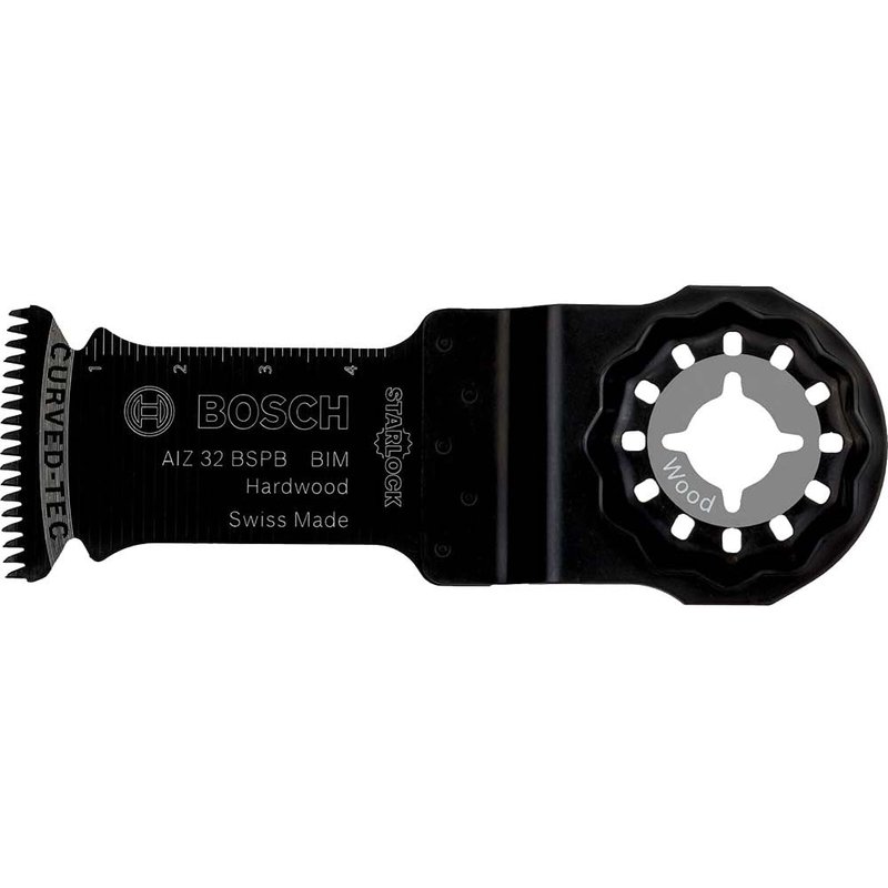 Bosch AIZ 32 BSPB Starlock Oscillating Multi Tool Hard Wood Plunge Saw Blade 32mm Pack of 1