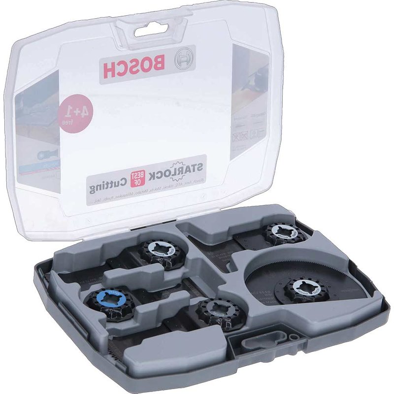 Bosch Powertool Accessories Starlock Best of Cutting Set for Multi-tools, 5 Piece 2608664131