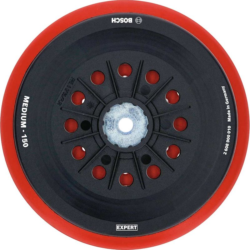 Bosch EXPERT Multihole Medium Backing Pads for GEX 150mm Sanders 150mm