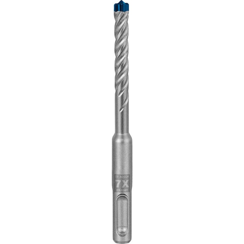 Bosch EXPERT 7X 4 Cutter Head 3X Life SDS Plus Masonry Drill Bit 7mm 115mm Pack of 1