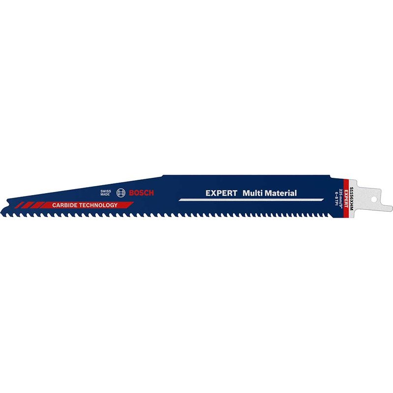Bosch Powertool Accessories EXPERT Multi Material S1156XHM Blade 175mm x 6-8 TPI 2608900391