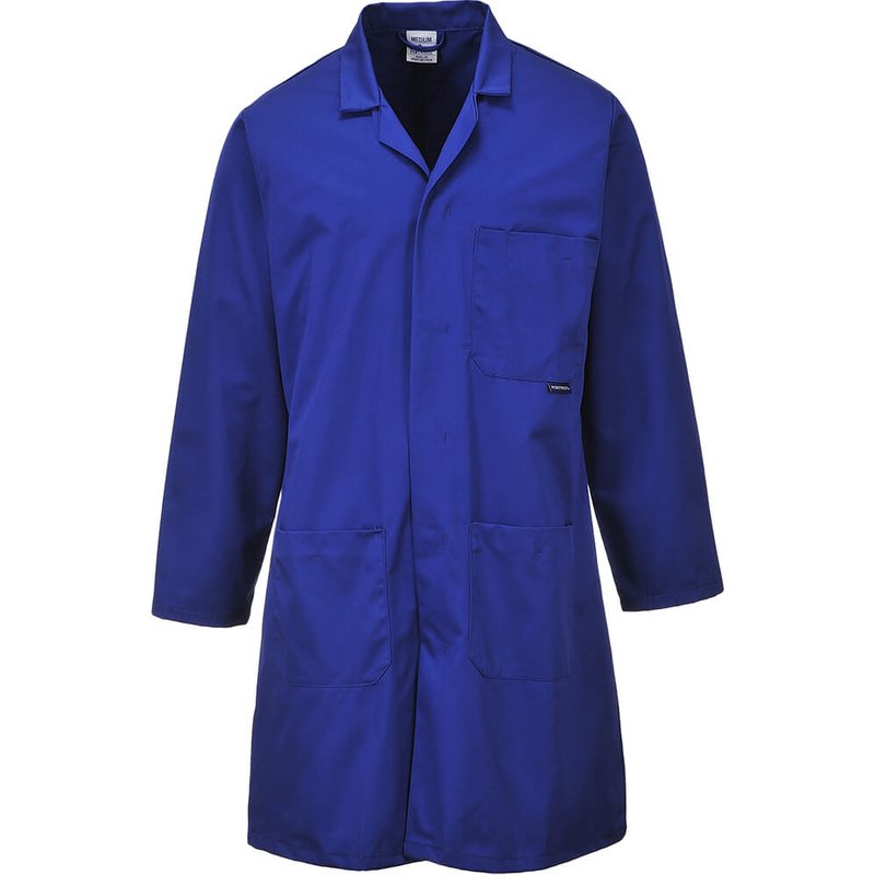 Portwest Standard Lab Coat Royal Blue S