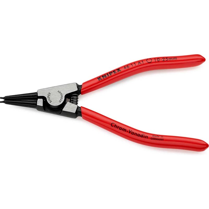 Knipex 46 11 A1 Circlip Pliers External Straight 10 - 25mm 46 11 A1 SB