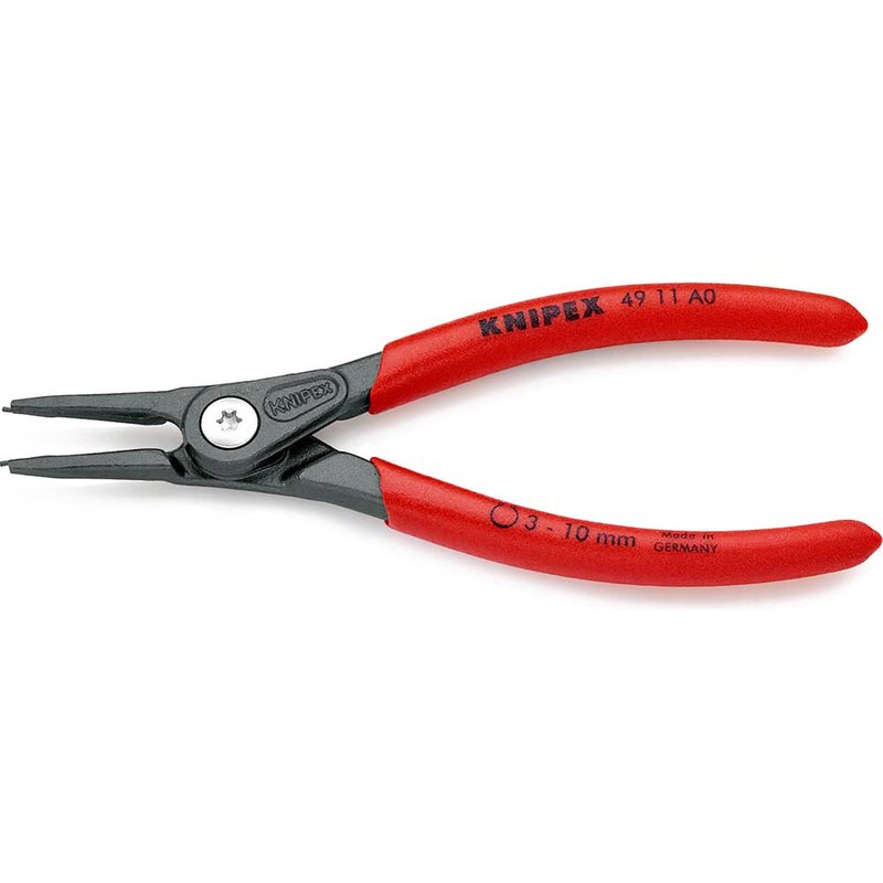 Knipex 49 11 A0 Precision Circlip Pliers External Straight 3-10mm 49 11 A0 SB