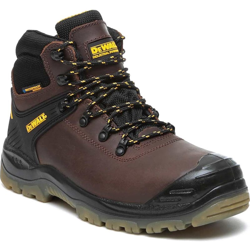 DEWALT Power Tools Newark S3 Waterproof Safety Hiker Boots Brown UK 7 EUR 41 NEWARK BROWN 7