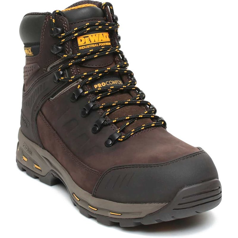 DEWALT Power Tools Kirksville S3 Pro-Lite Safety Boots Brown UK 10 EUR 45 KIRKSVILLE 10