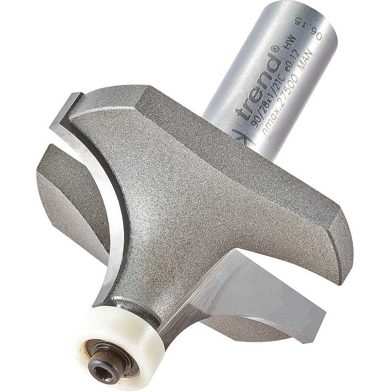 Trend Bull Nose Round Over Combination Router Cutter 50mm 25mm 1/2"