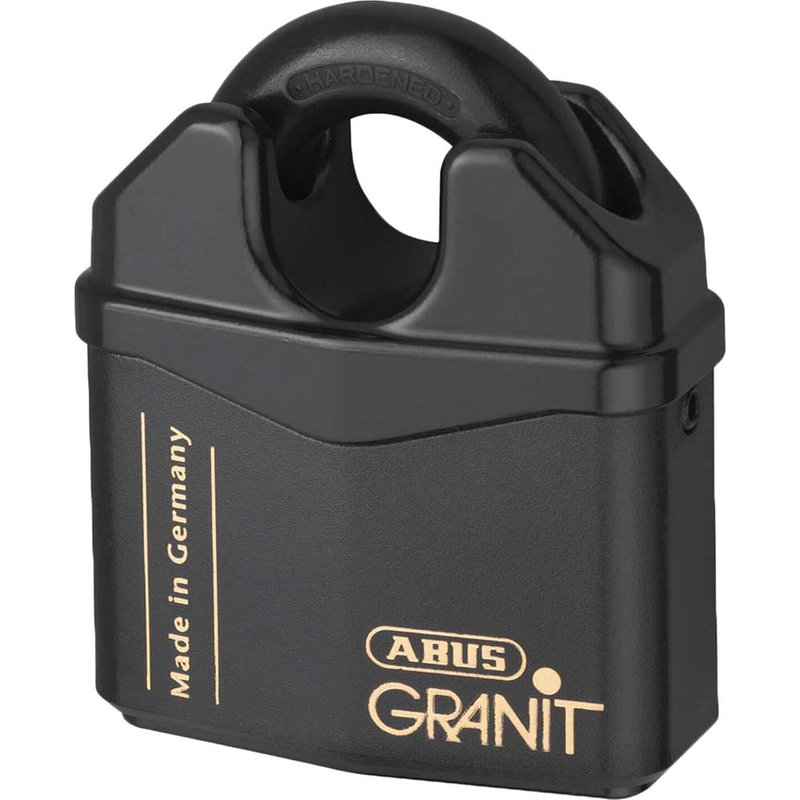 ABUS Mechanical 37RK/80mm GRANITâ„¢ Plus Padlock Close Shackle Carded 10043121-01