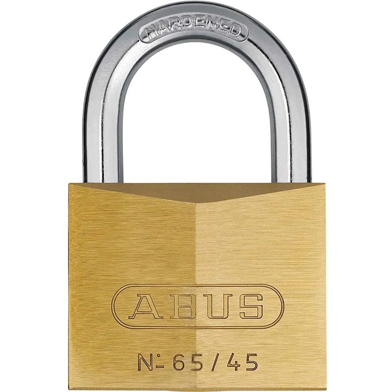 Abus 65 Series Compact Brass Padlock Keyed Alike 45mm Standard 451