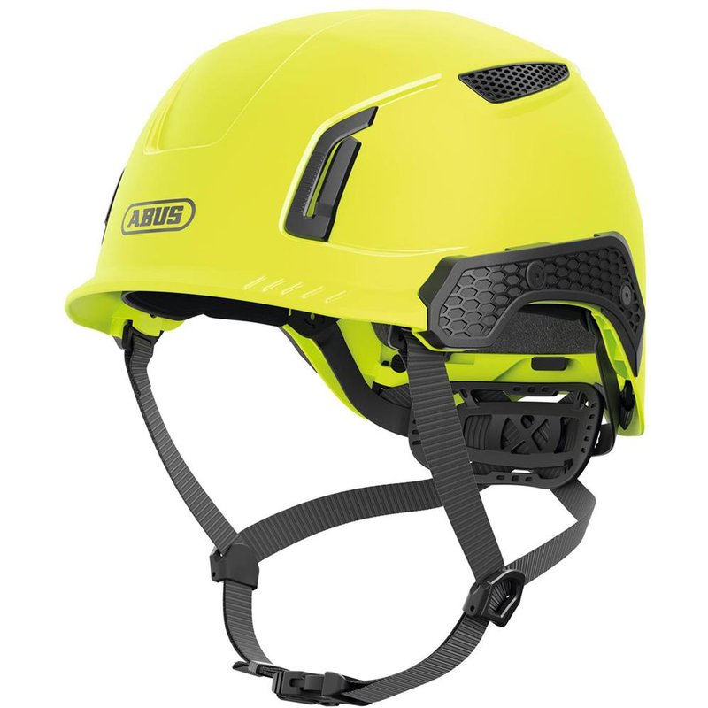 ABUS Mechanical SPECTOR-E Non-vented Safety Helmet Yellow 10094802-01