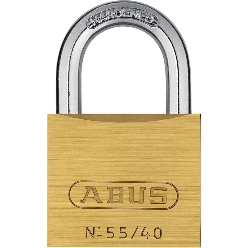 ABUS Mechanical 55/40mm Brass Padlock Keyed Alike 5401 10002868-01