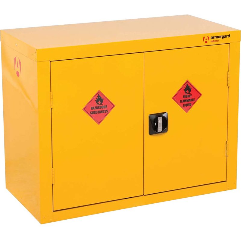 Armorgard HFC1 SafeStorâ„¢ Hazardous Floor Cupboard 900 x 465 x 700mm HFC1