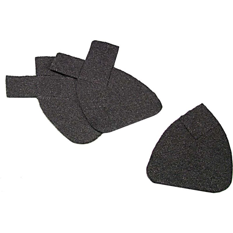 Black and Decker Piranha Quick Fit Mouse Wire Wool Sanding Sheets Fine Pack of 3