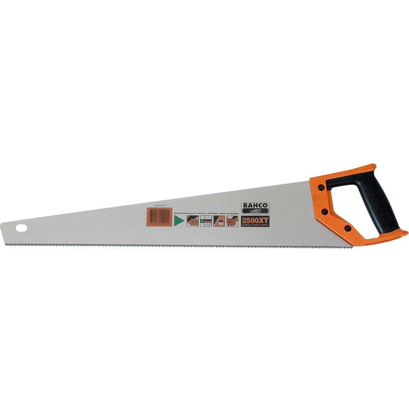Bahco 2500-22-XT-Hardpoint Handsaw 550mm (22in) 9 TPI 2500-22-XT-HP