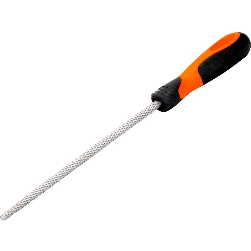 Bahco 6-345-08-2-2 ERGOâ„¢ Round Second Cut Cabinet Rasp 200mm (8in) 6-345-08-2-2
