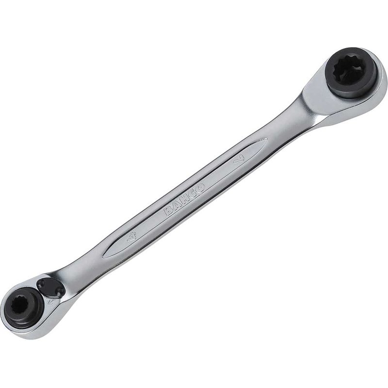 Bahco S4RM Series Reversible Ratchet Spanner 4/5/6/7mm S4RM-4-7