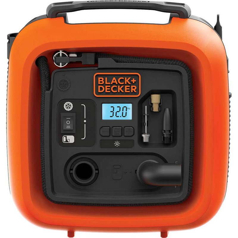 Black and Decker ASI400 12v High Pressure Air Compressor Pump and Inflator (Not Cordless) 12v