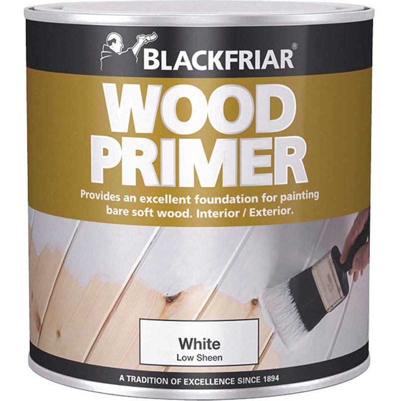 Blackfriar Wood Primer White 250ml BF0370001F1