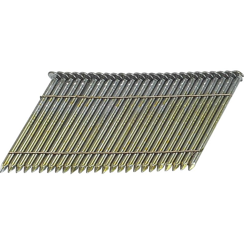 Bostitch 28° Bright Ring Shank Stick Nails 3.1 x 90mm (Pack 2000) S310R90