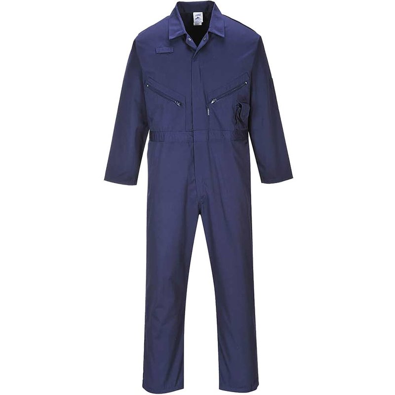 Portwest Liverpool Zip Coverall Navy M 33"