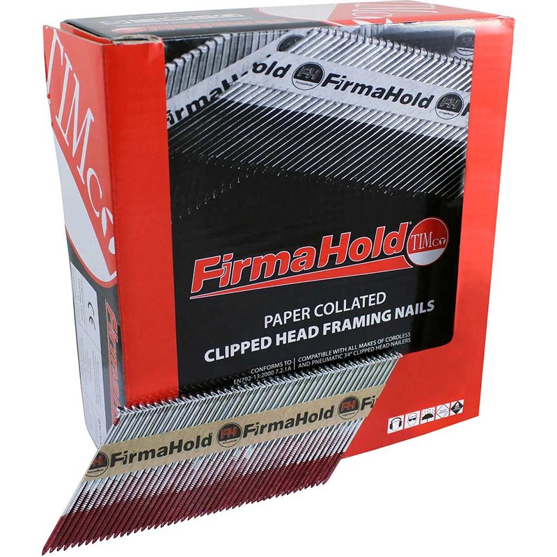 Firmahold First Fix Framing Ring Shank Bright Nails 75mm Pack of 2200