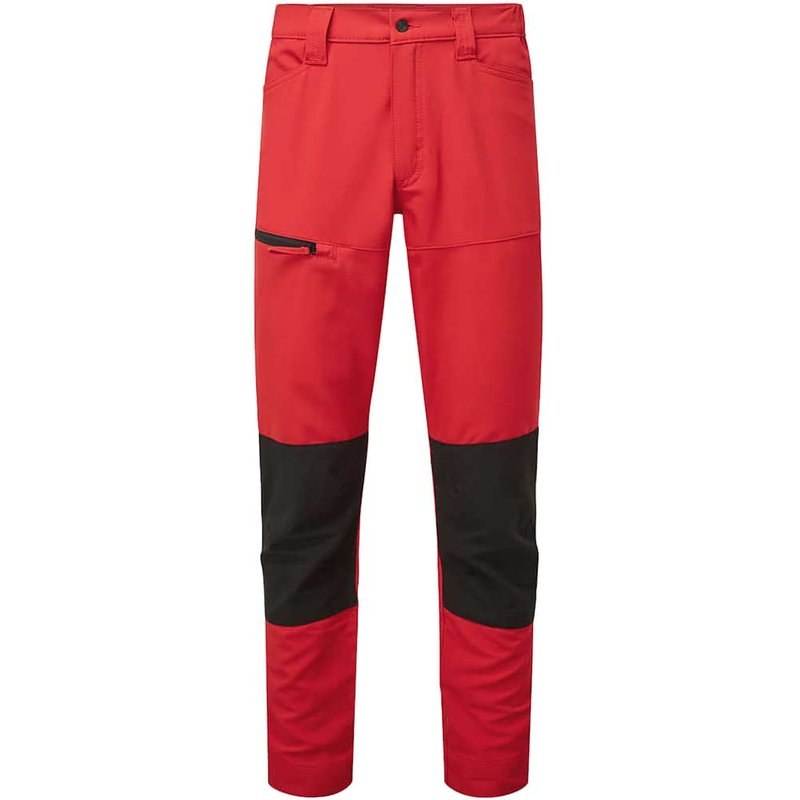 Portwest WX2 Eco Stretch Work Trousers Deep Red 42" 31"
