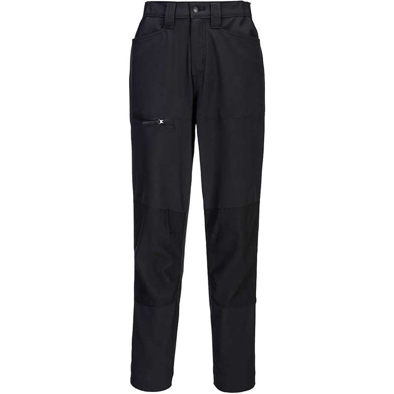 Portwest WX2 Eco Womens Stretch Work Trousers Black 28" 31"