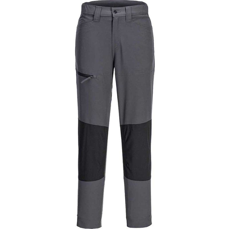 Portwest WX2 Eco Womens Stretch Work Trousers Metal Grey 28" 31"
