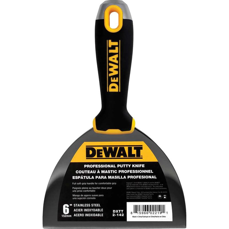DEWALT Drywall Hammer End Jointing/Filling Knife 150mm (6in) EU2-142